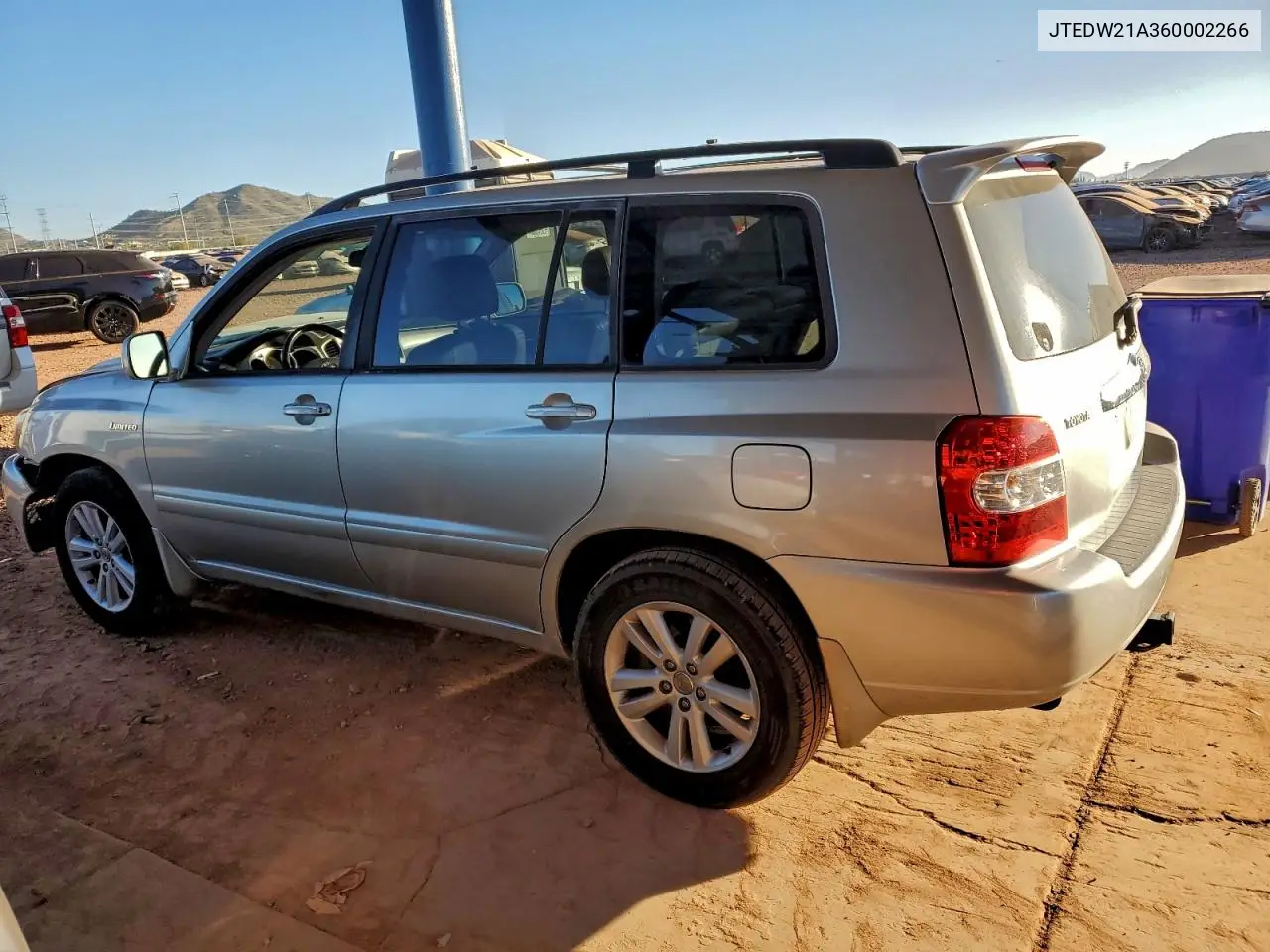 JTEDW21A360002266 2006 Toyota Highlander Hybrid