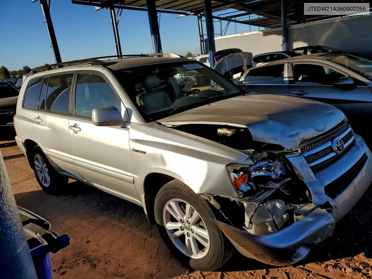 JTEDW21A360002266 2006 Toyota Highlander Hybrid