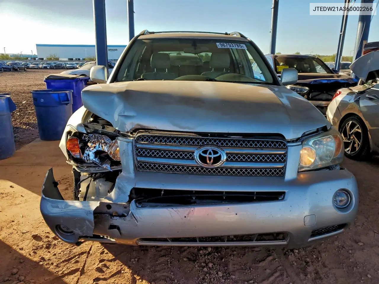 JTEDW21A360002266 2006 Toyota Highlander Hybrid