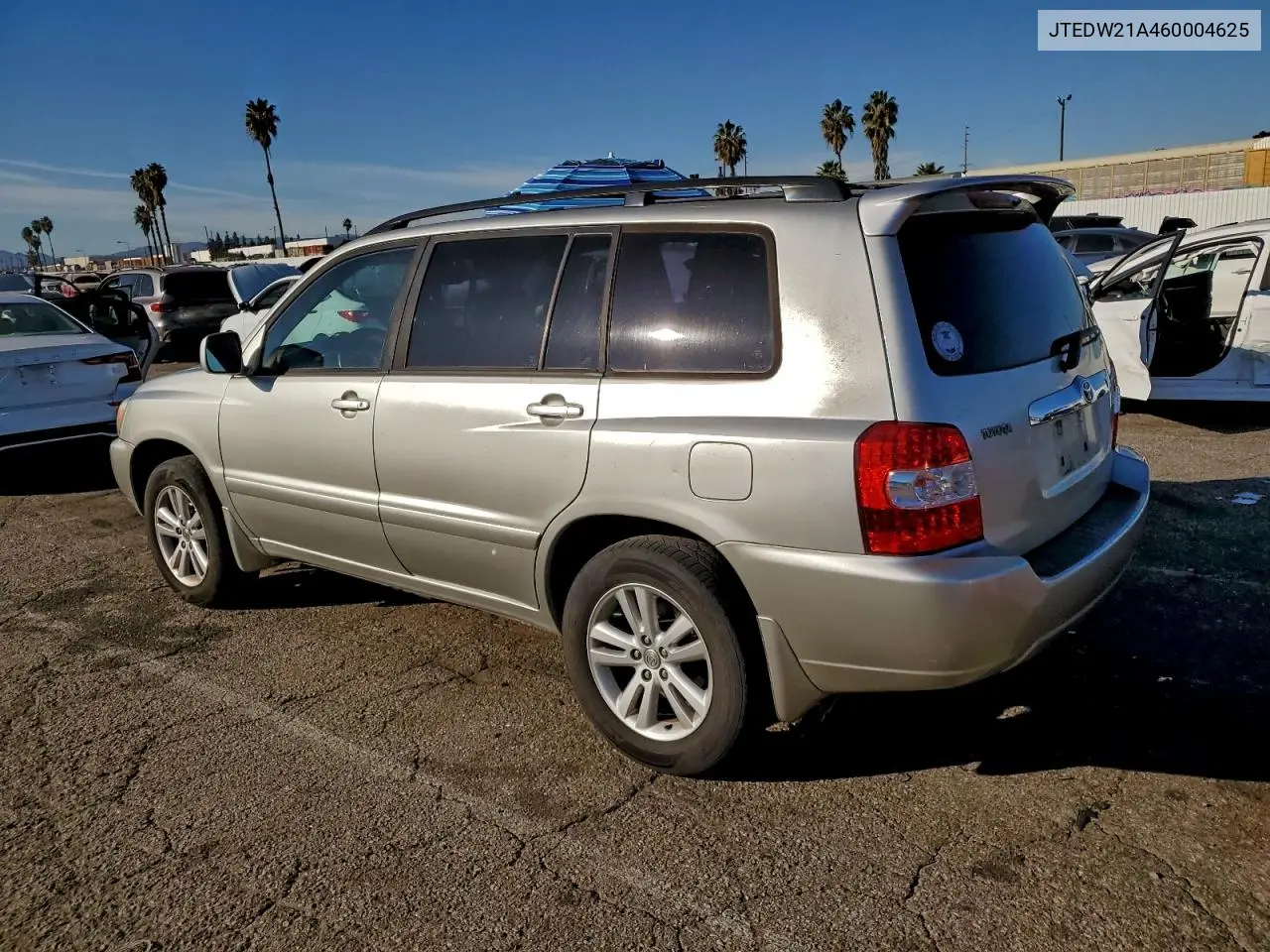JTEDW21A460004625 2006 Toyota Highlander Hybrid