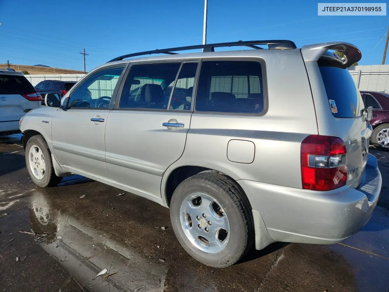 JTEEP21A370198955 2007 Toyota Highlander Sport