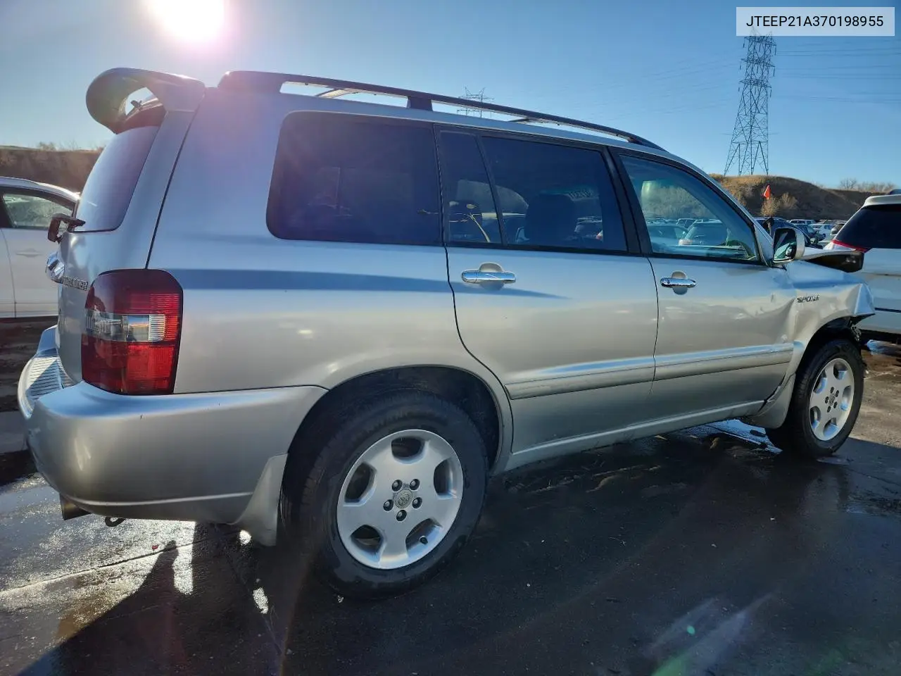 JTEEP21A370198955 2007 Toyota Highlander Sport