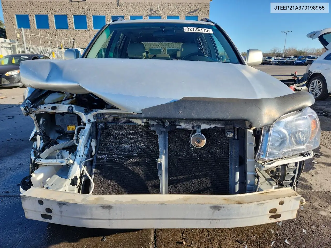 JTEEP21A370198955 2007 Toyota Highlander Sport