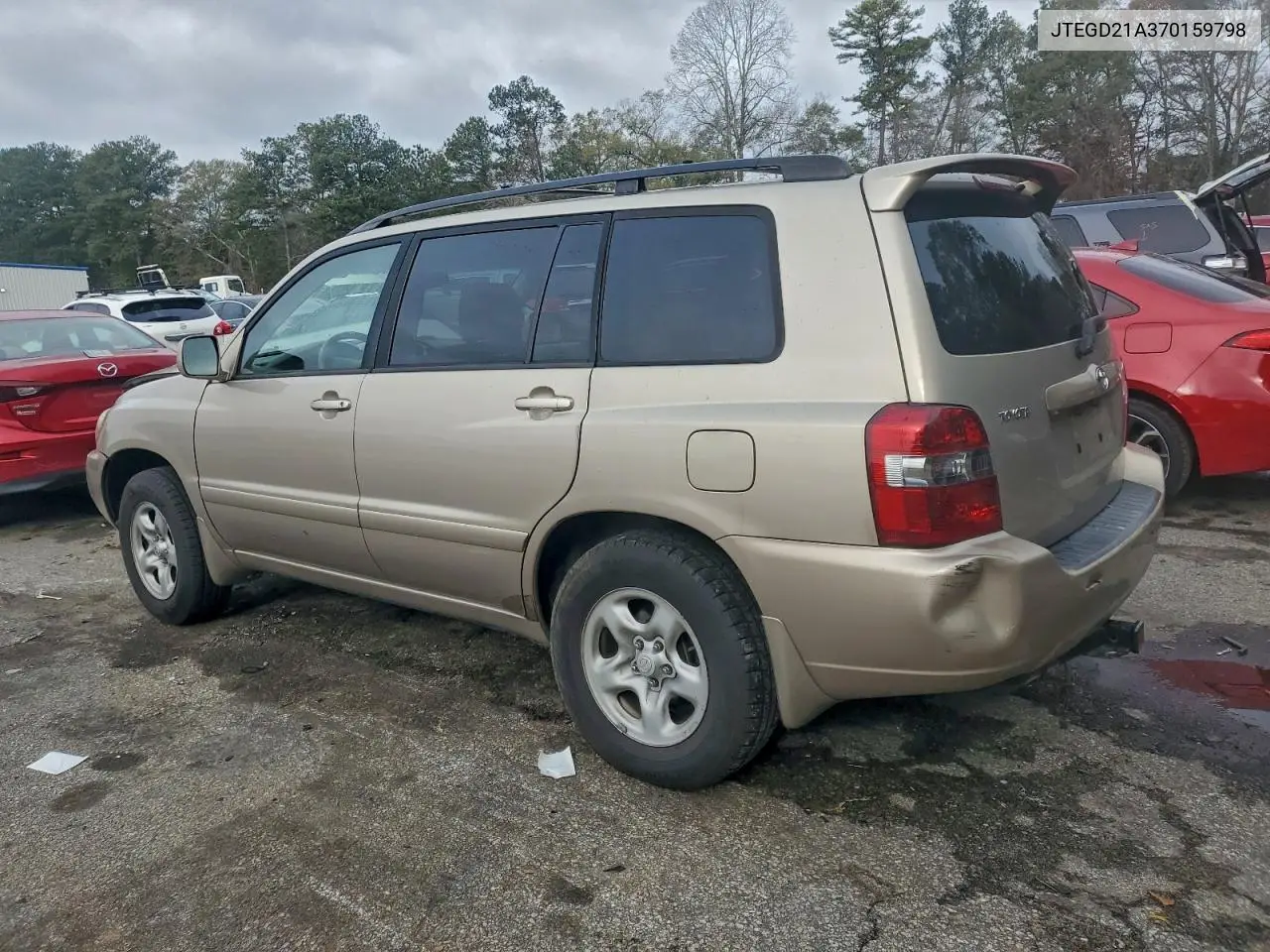 JTEGD21A370159798 2007 Toyota Highlander