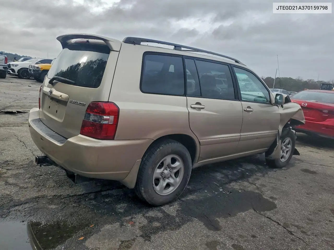 JTEGD21A370159798 2007 Toyota Highlander