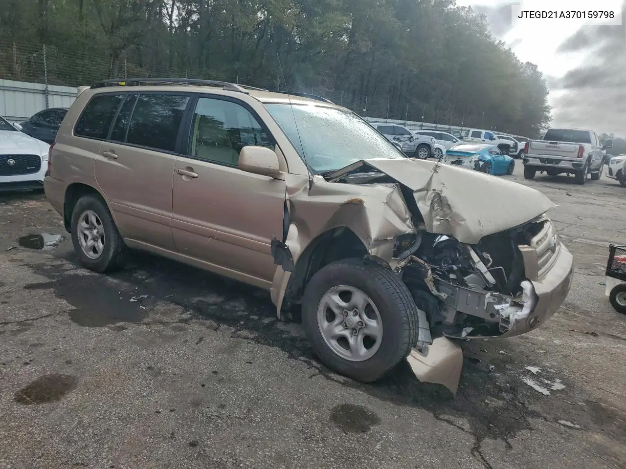 JTEGD21A370159798 2007 Toyota Highlander