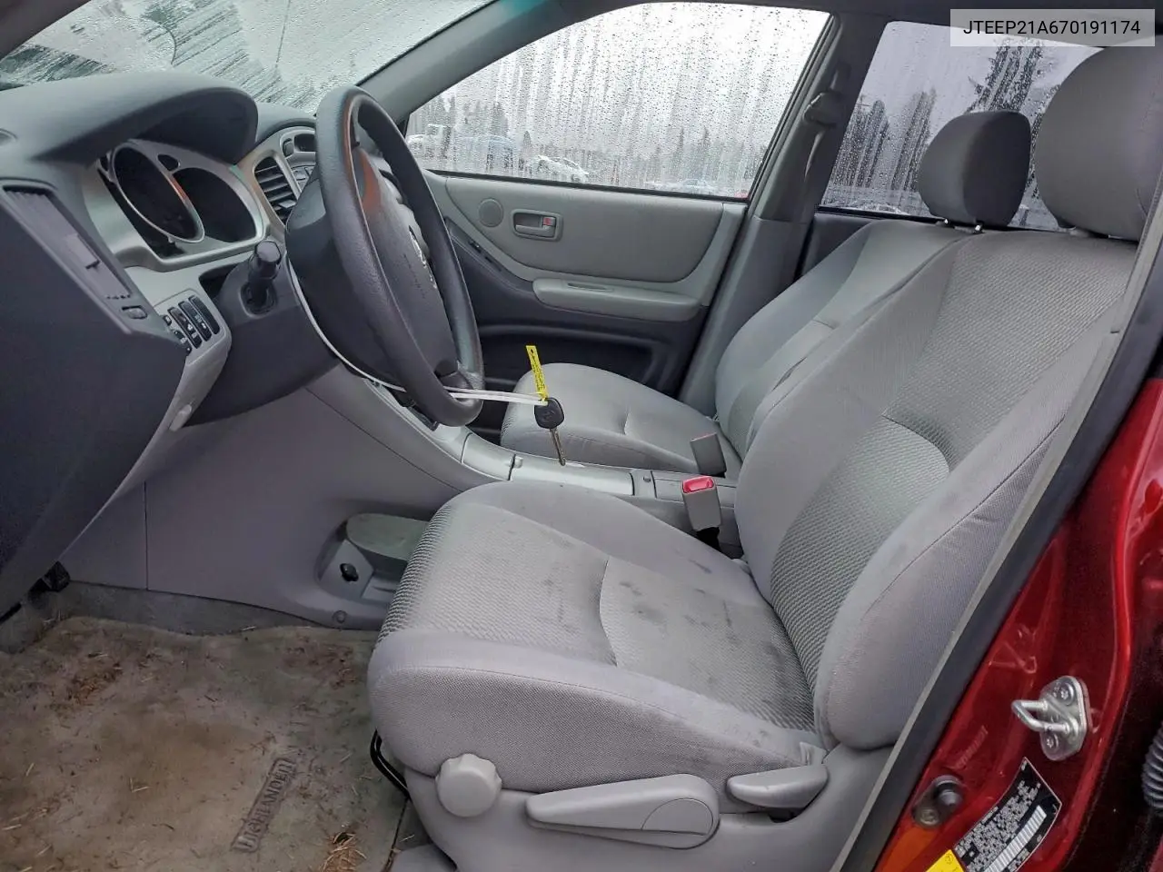 JTEEP21A670191174 2007 Toyota Highlander Sport