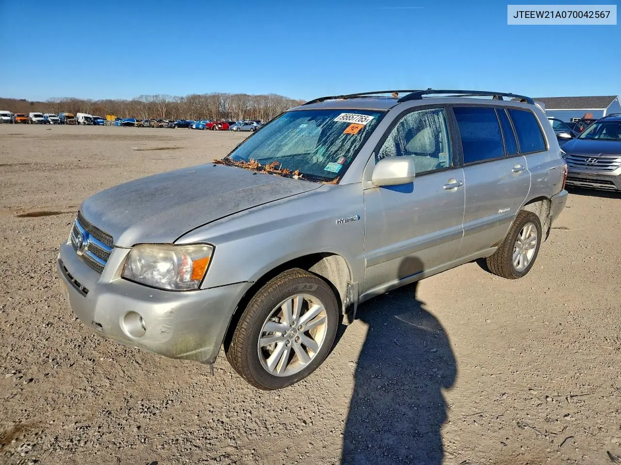 JTEEW21A070042567 2007 Toyota Highlander Hybrid