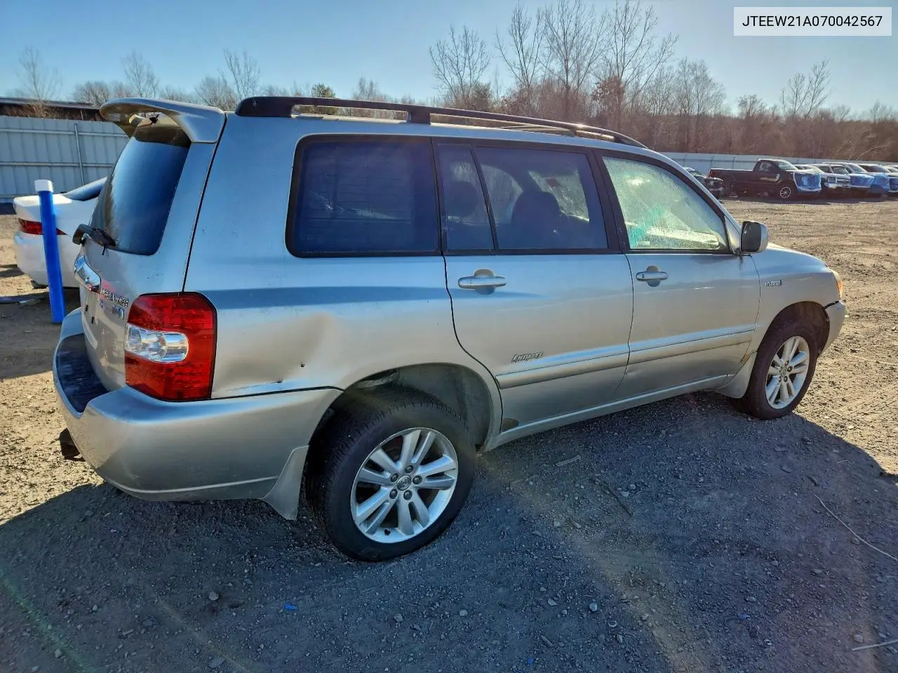 JTEEW21A070042567 2007 Toyota Highlander Hybrid