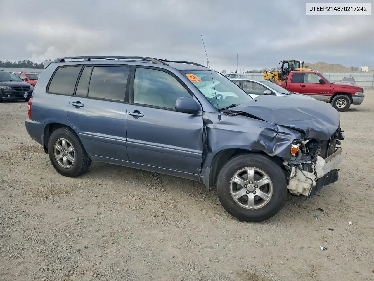 JTEEP21A870217242 2007 Toyota Highlander Sport