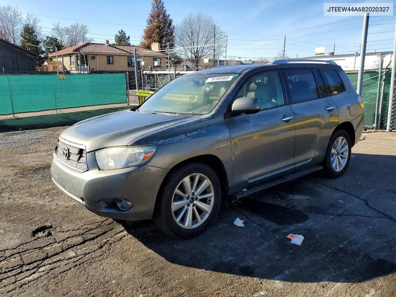 JTEEW44A682020327 2008 Toyota Highlander Hybrid Limited