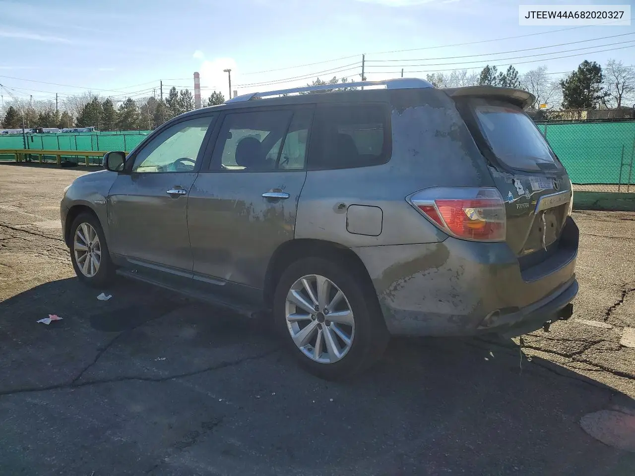 JTEEW44A682020327 2008 Toyota Highlander Hybrid Limited