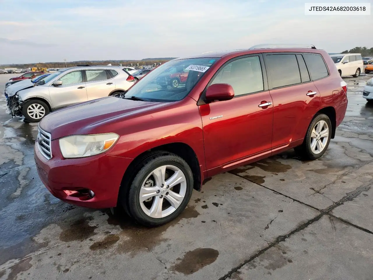 JTEDS42A682003618 2008 Toyota Highlander Limited