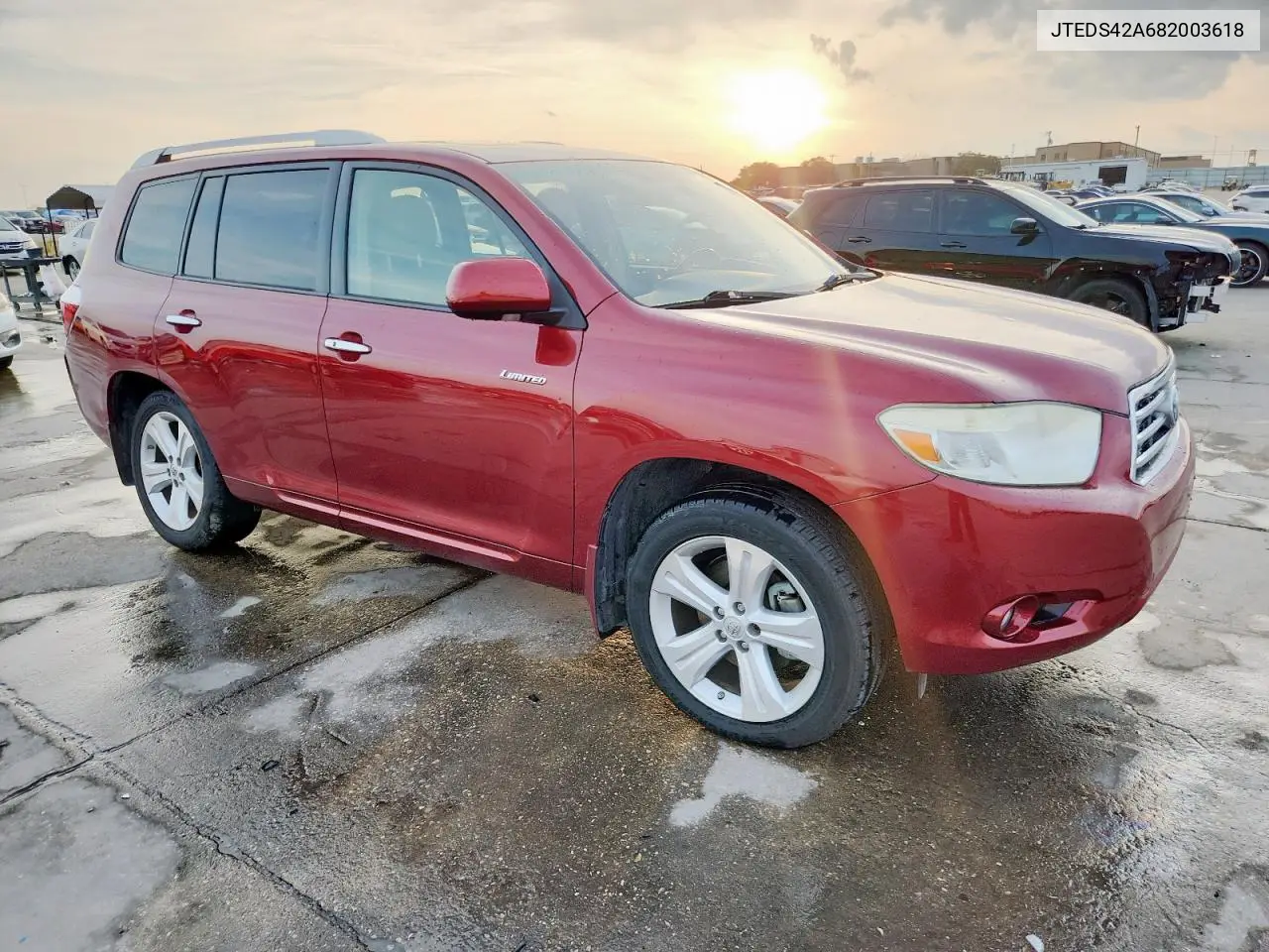 JTEDS42A682003618 2008 Toyota Highlander Limited