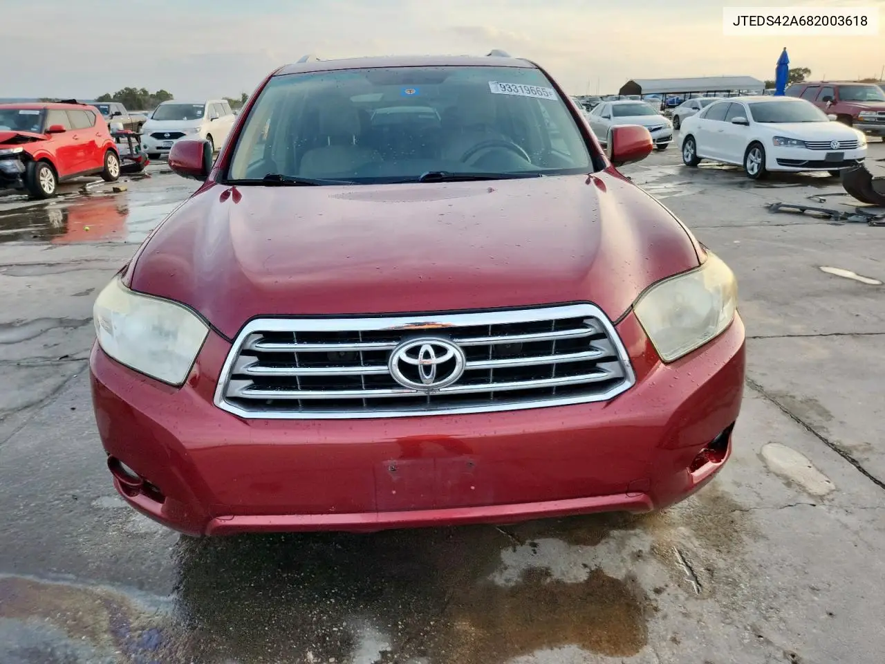 JTEDS42A682003618 2008 Toyota Highlander Limited