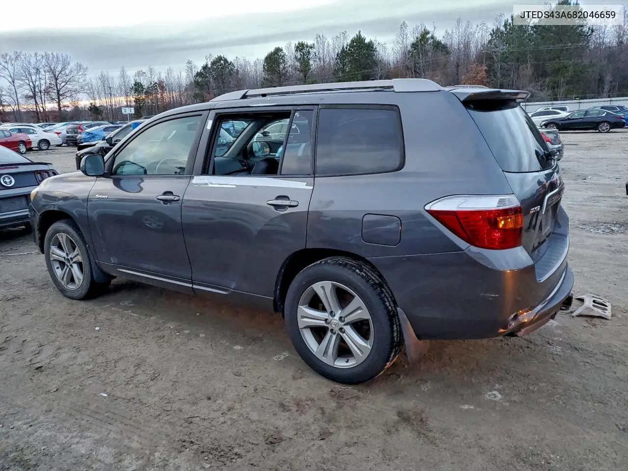 JTEDS43A682046659 2008 Toyota Highlander Sport