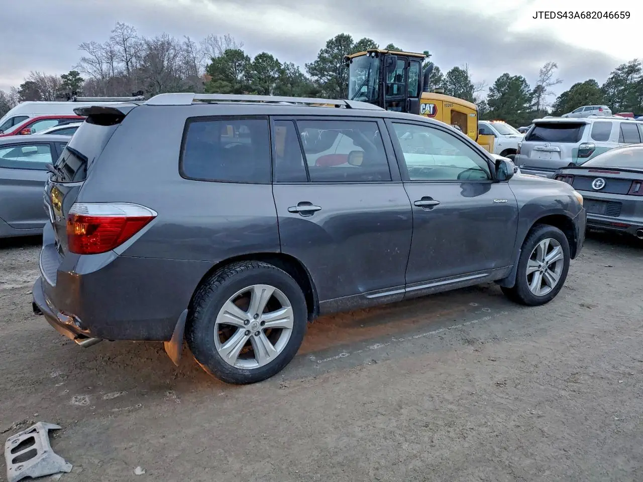 JTEDS43A682046659 2008 Toyota Highlander Sport