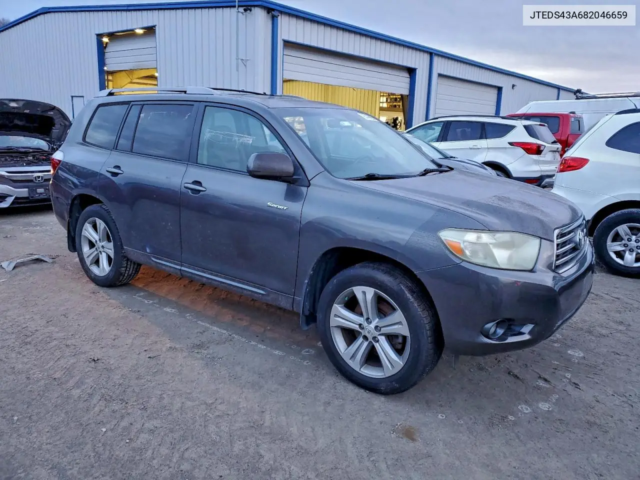JTEDS43A682046659 2008 Toyota Highlander Sport