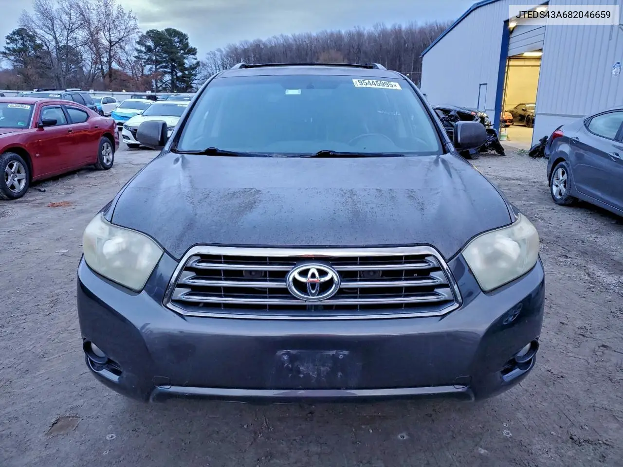 JTEDS43A682046659 2008 Toyota Highlander Sport