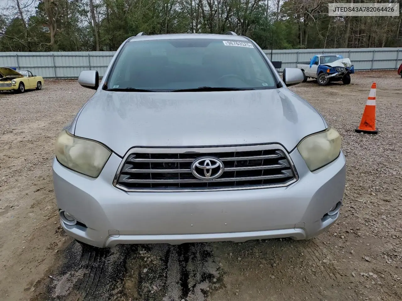 JTEDS43A782064426 2008 Toyota Highlander Sport