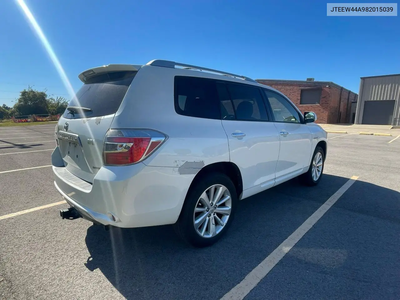 JTEEW44A982015039 2008 Toyota Highlander Hybrid Limited