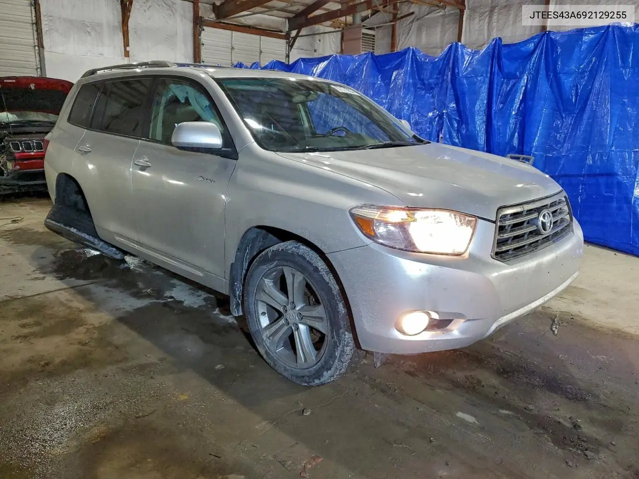 JTEES43A692129255 2009 Toyota Highlander Sport