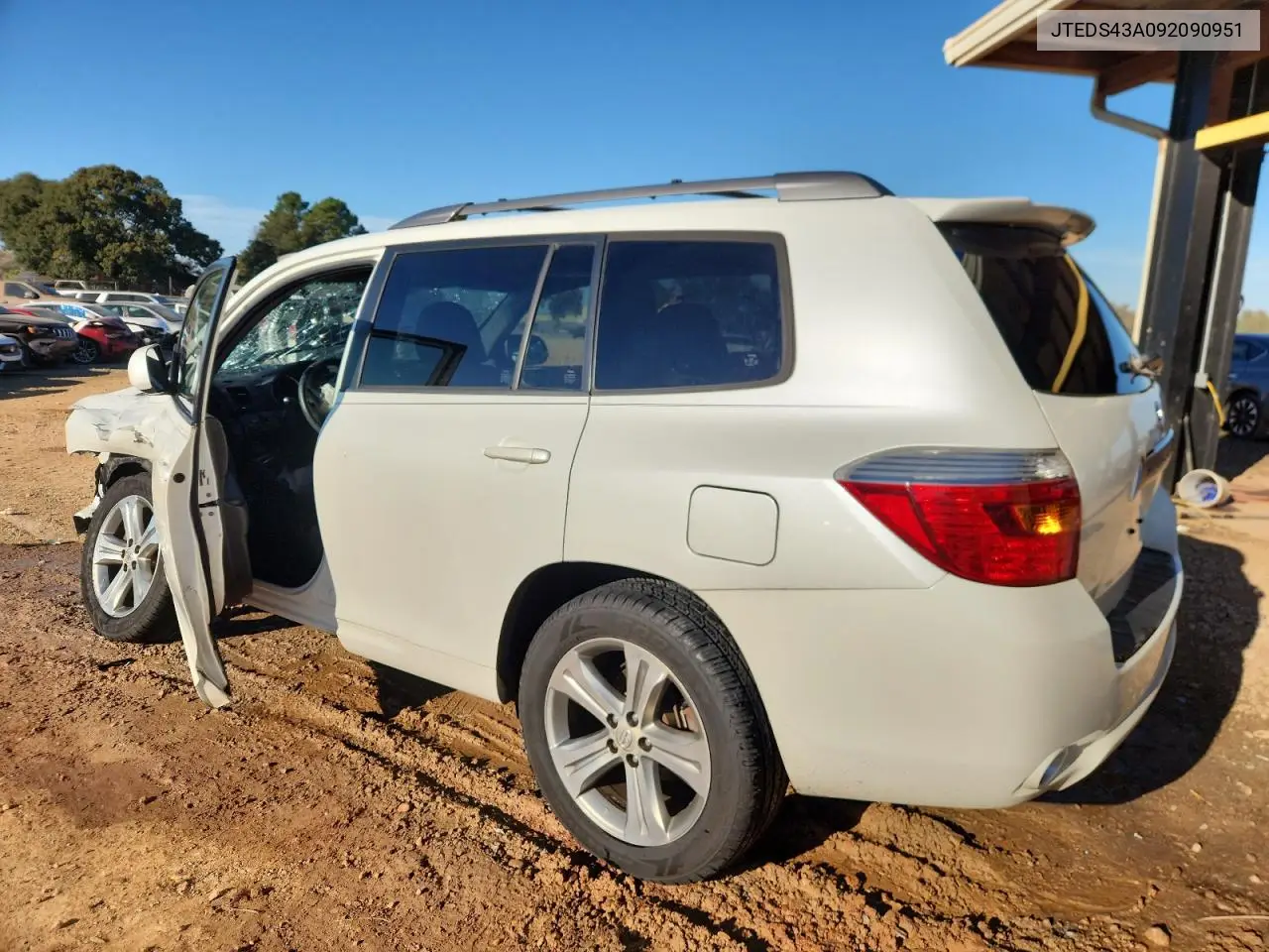 JTEDS43A092090951 2009 Toyota Highlander Sport