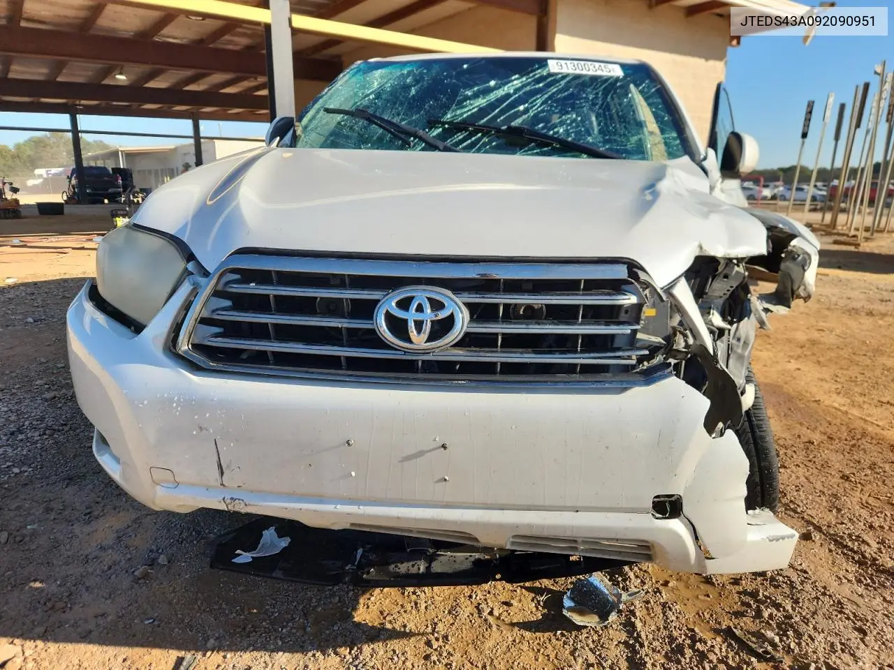 JTEDS43A092090951 2009 Toyota Highlander Sport