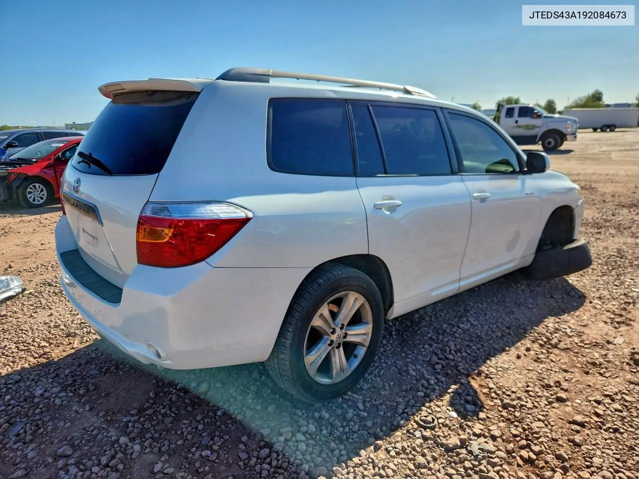 JTEDS43A192084673 2009 Toyota Highlander Sport