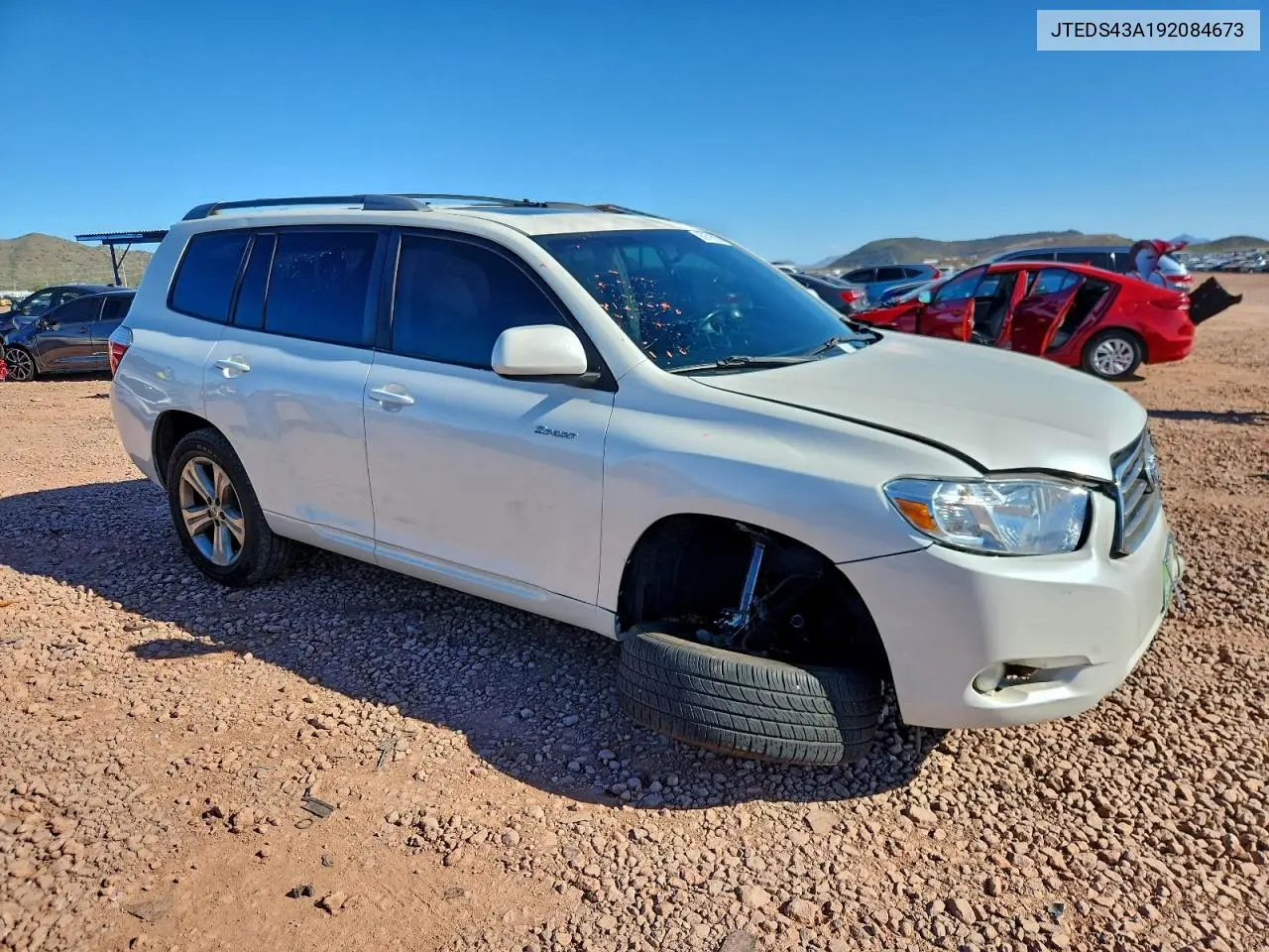 JTEDS43A192084673 2009 Toyota Highlander Sport