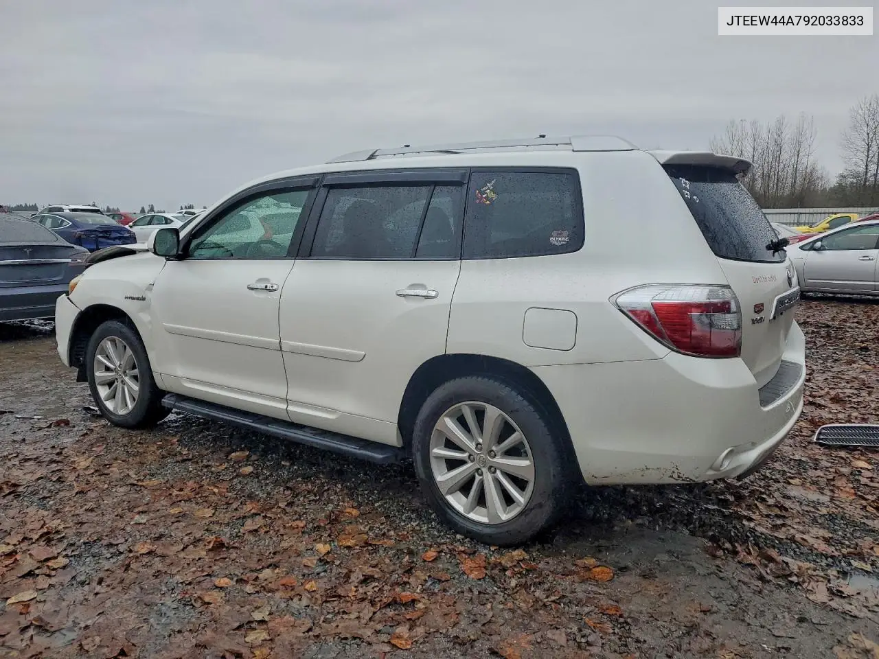 JTEEW44A792033833 2009 Toyota Highlander Hybrid Limited