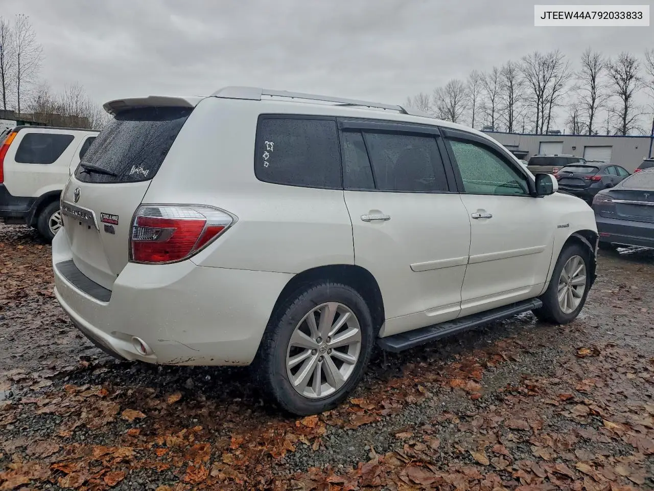 JTEEW44A792033833 2009 Toyota Highlander Hybrid Limited
