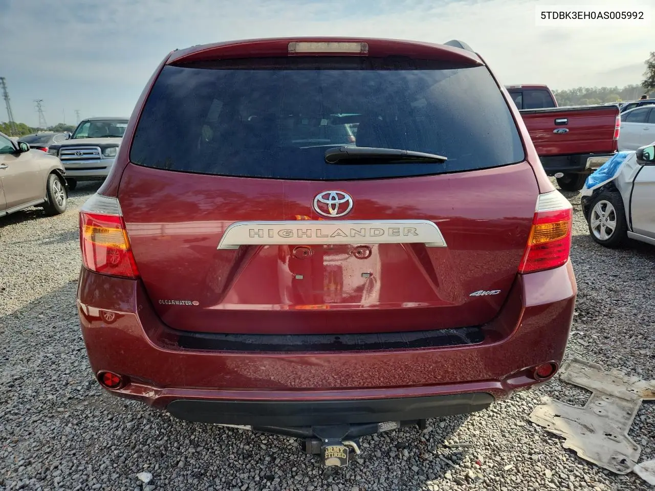 5TDBK3EH0AS005992 2010 Toyota Highlander