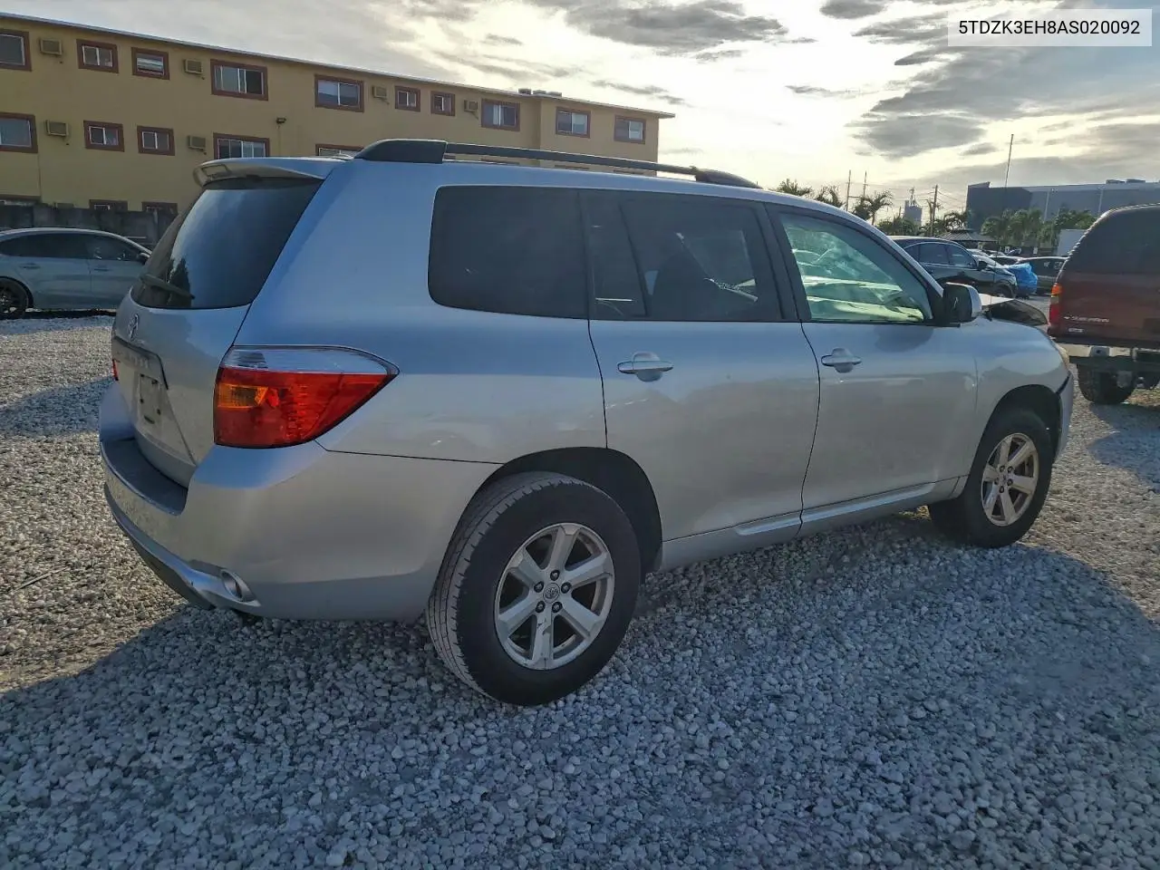 5TDZK3EH8AS020092 2010 Toyota Highlander