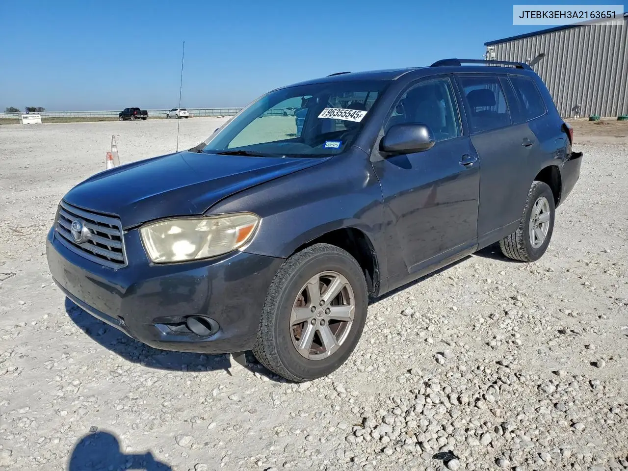 JTEBK3EH3A2163651 2010 Toyota Highlander