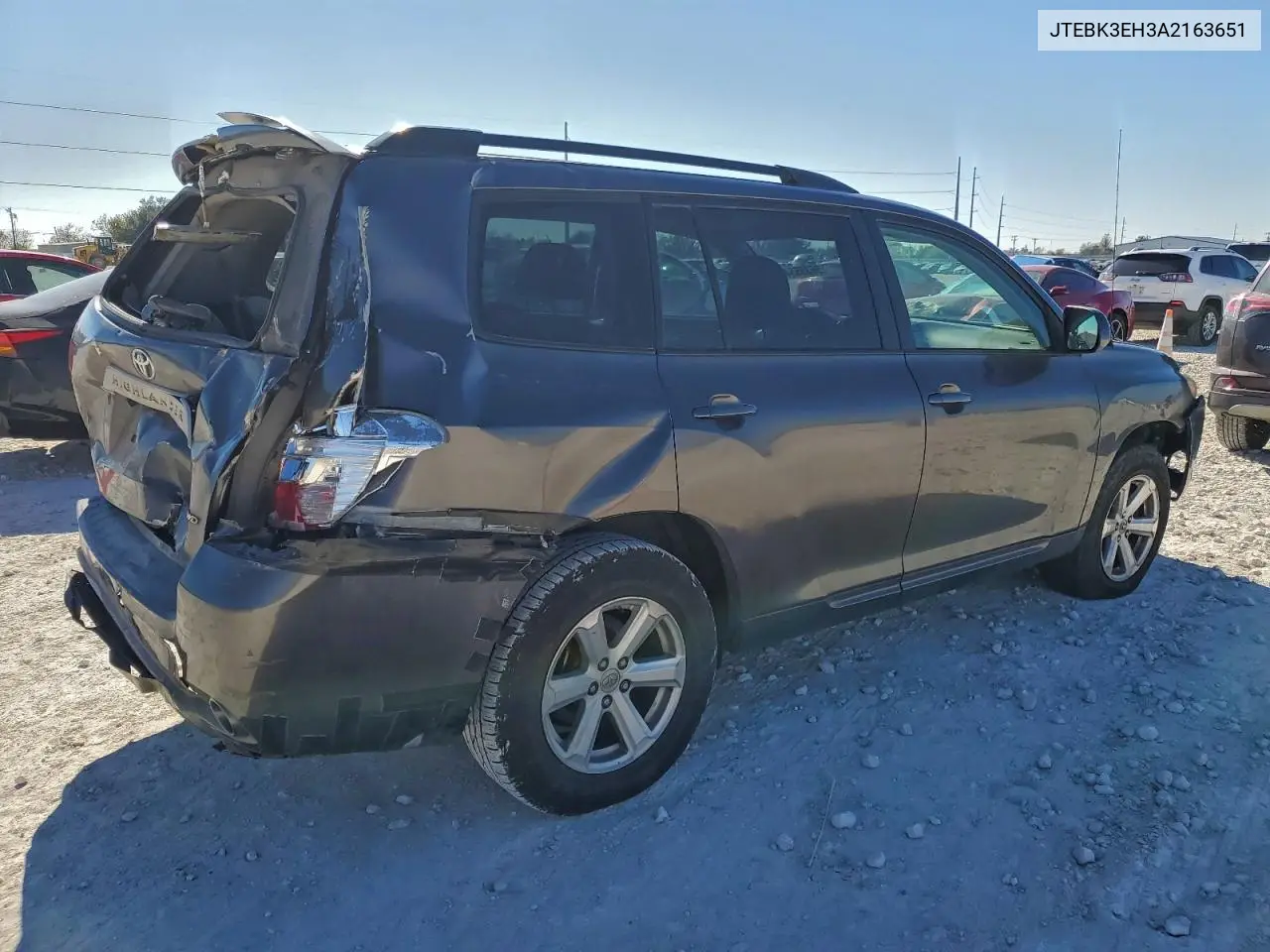 JTEBK3EH3A2163651 2010 Toyota Highlander