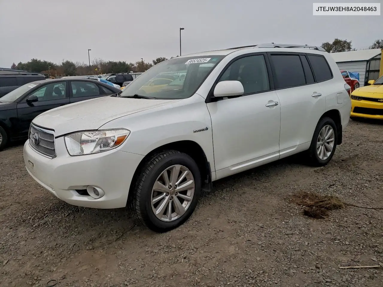 JTEJW3EH8A2048463 2010 Toyota Highlander Hybrid Limited