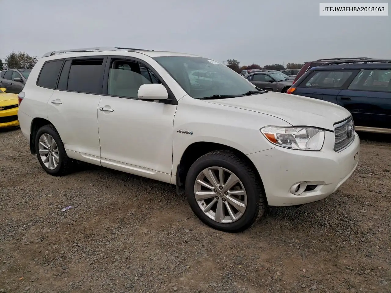 JTEJW3EH8A2048463 2010 Toyota Highlander Hybrid Limited