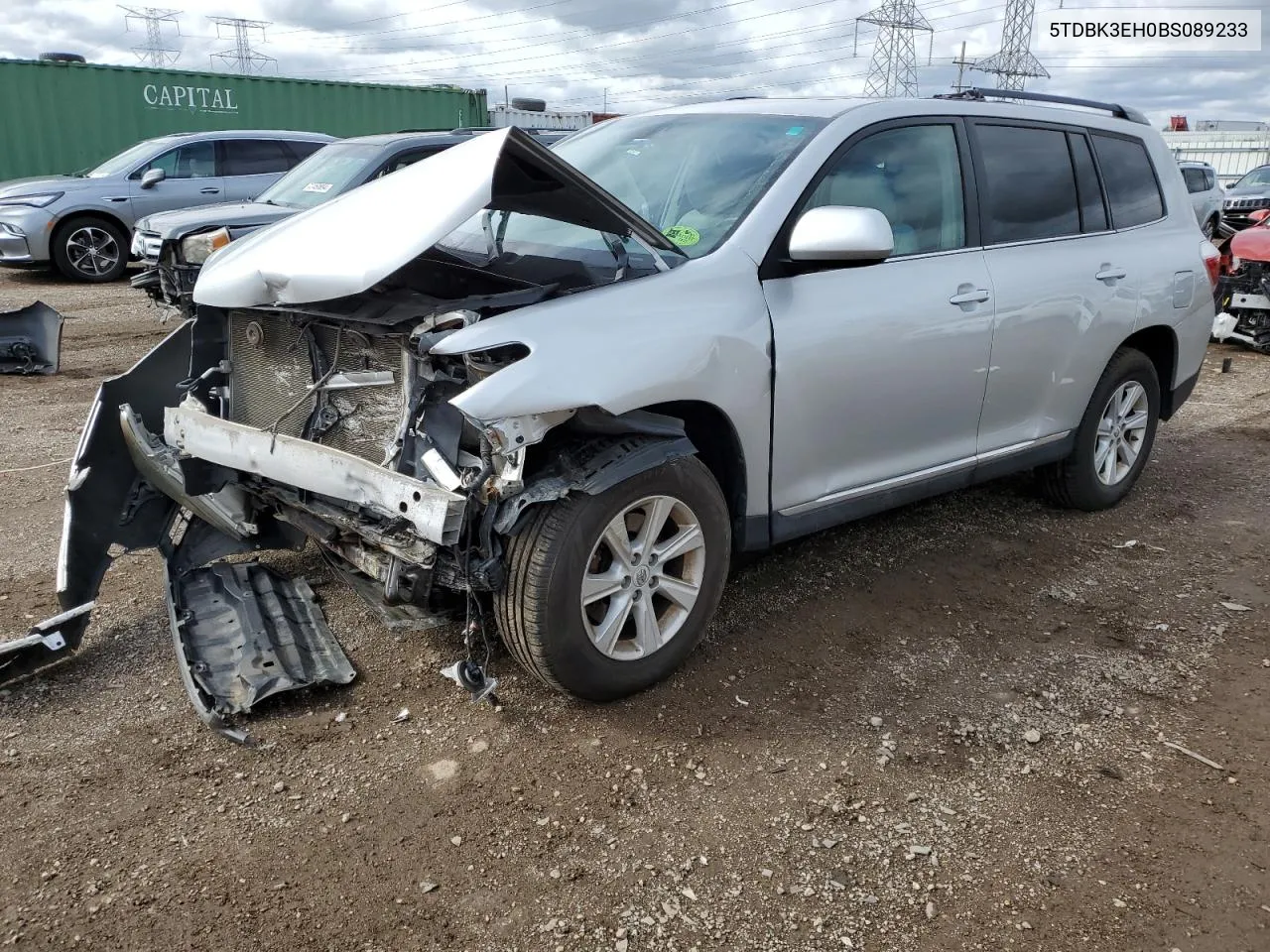 5TDBK3EH0BS089233 2011 Toyota Highlander Base