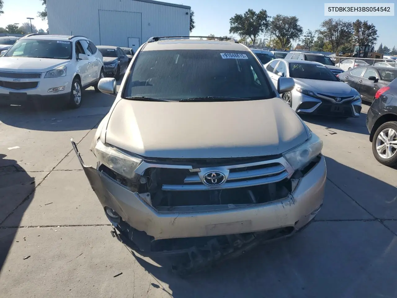 5TDBK3EH3BS054542 2011 Toyota Highlander Base