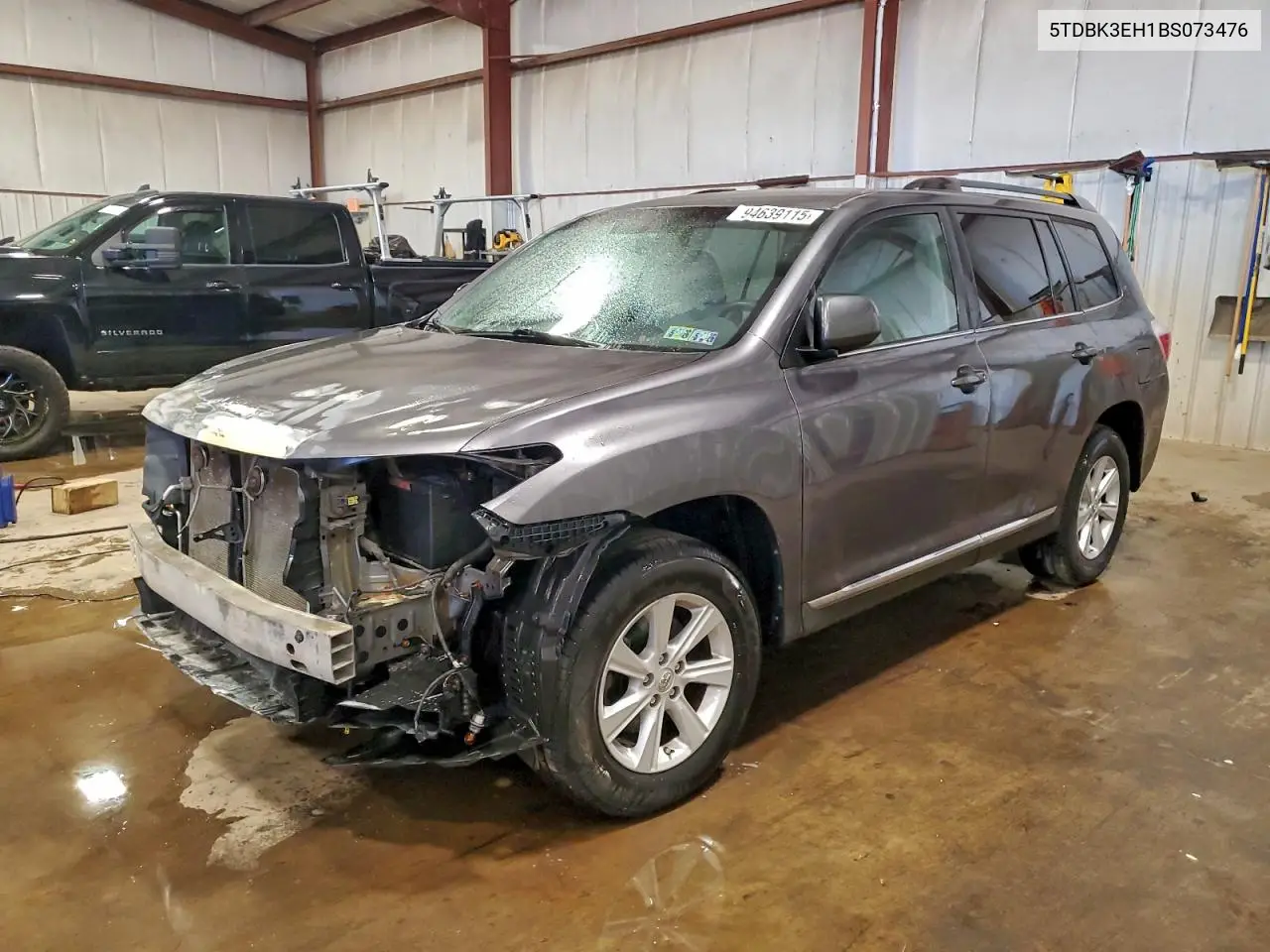 5TDBK3EH1BS073476 2011 Toyota Highlander Base