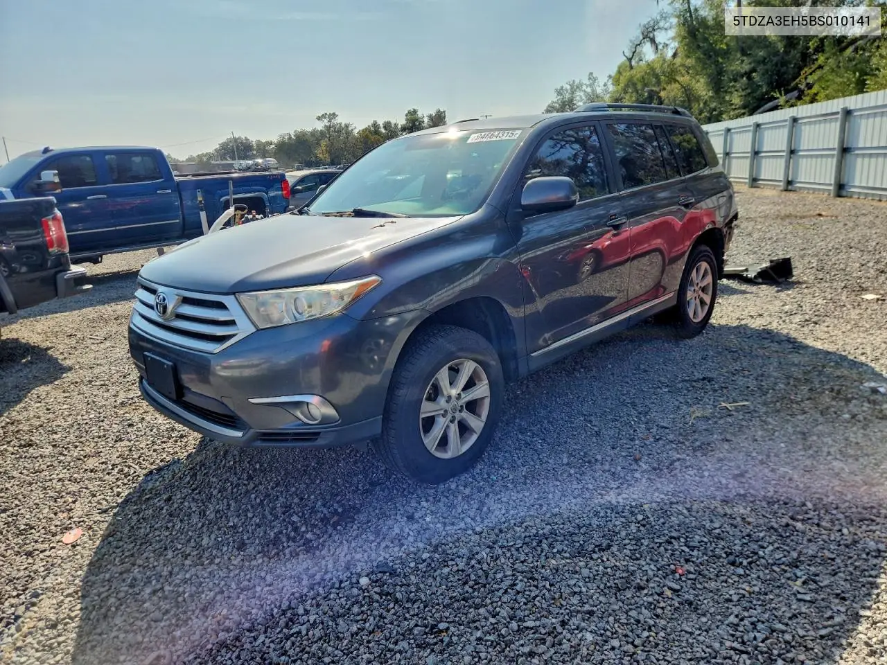 5TDZA3EH5BS010141 2011 Toyota Highlander Base