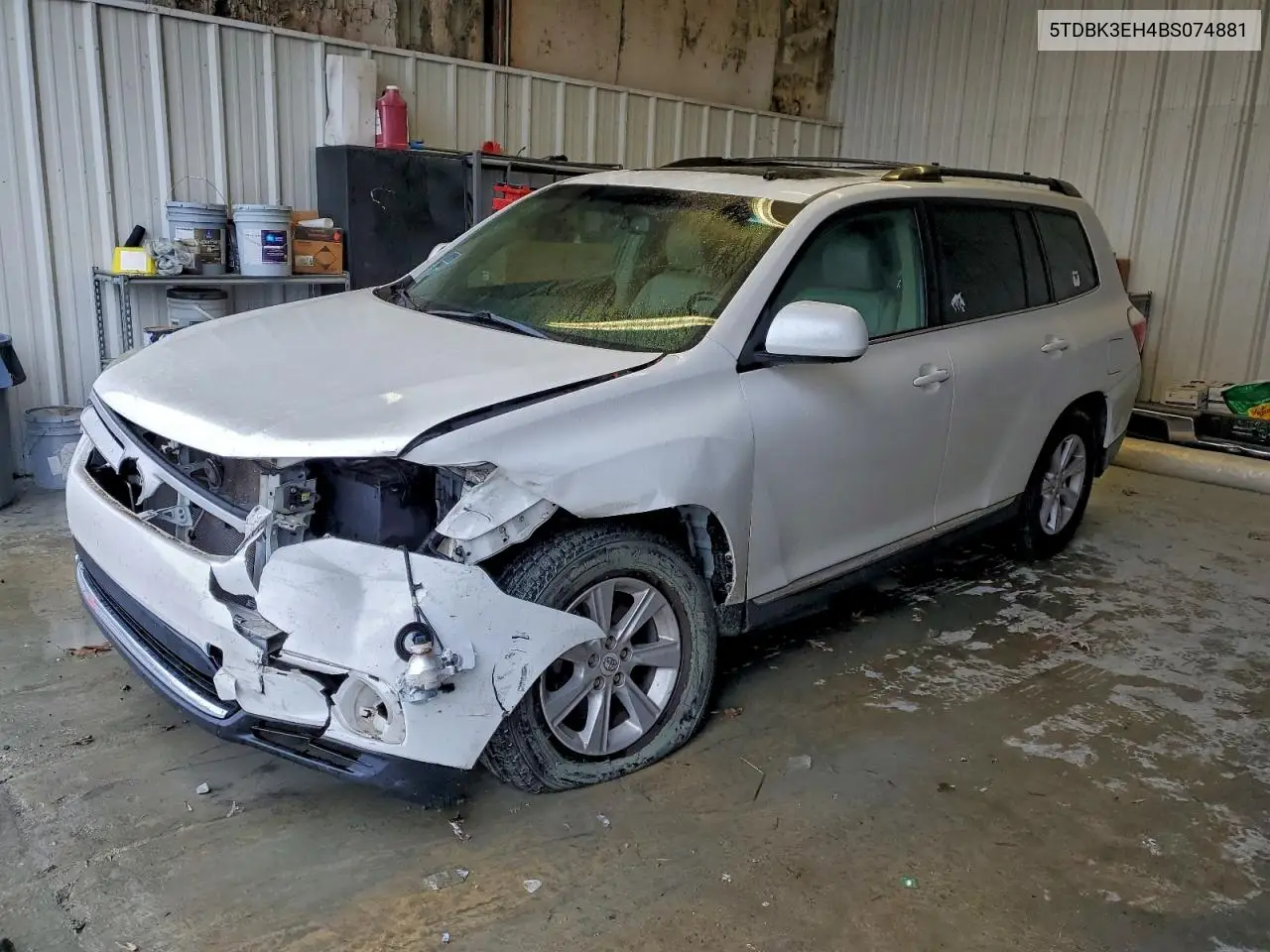 5TDBK3EH4BS074881 2011 Toyota Highlander Base
