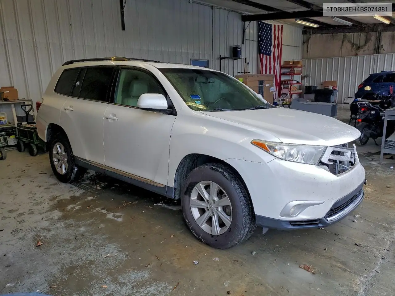 5TDBK3EH4BS074881 2011 Toyota Highlander Base