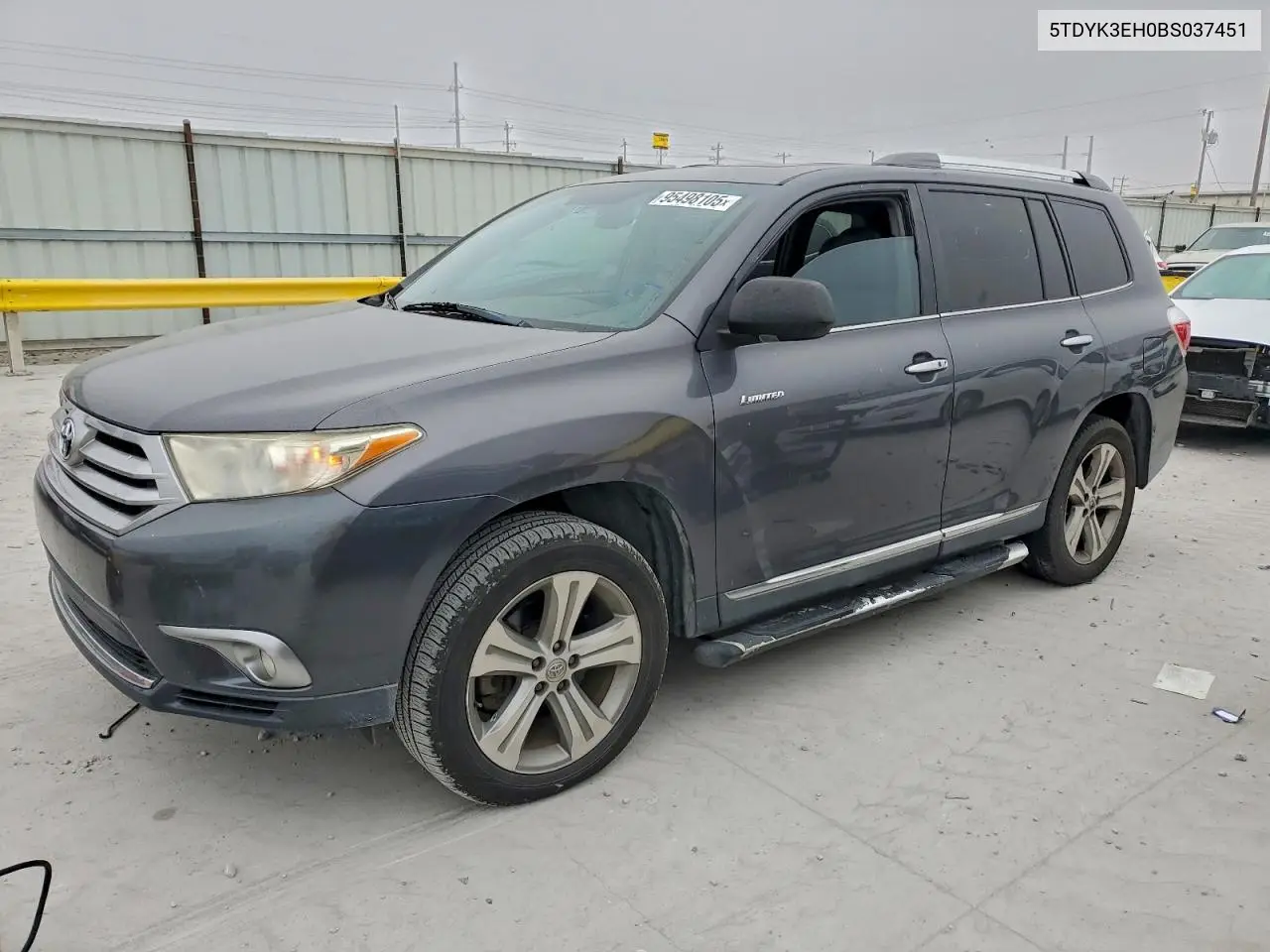 5TDYK3EH0BS037451 2011 Toyota Highlander Limited