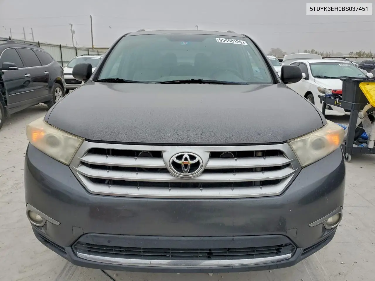 5TDYK3EH0BS037451 2011 Toyota Highlander Limited