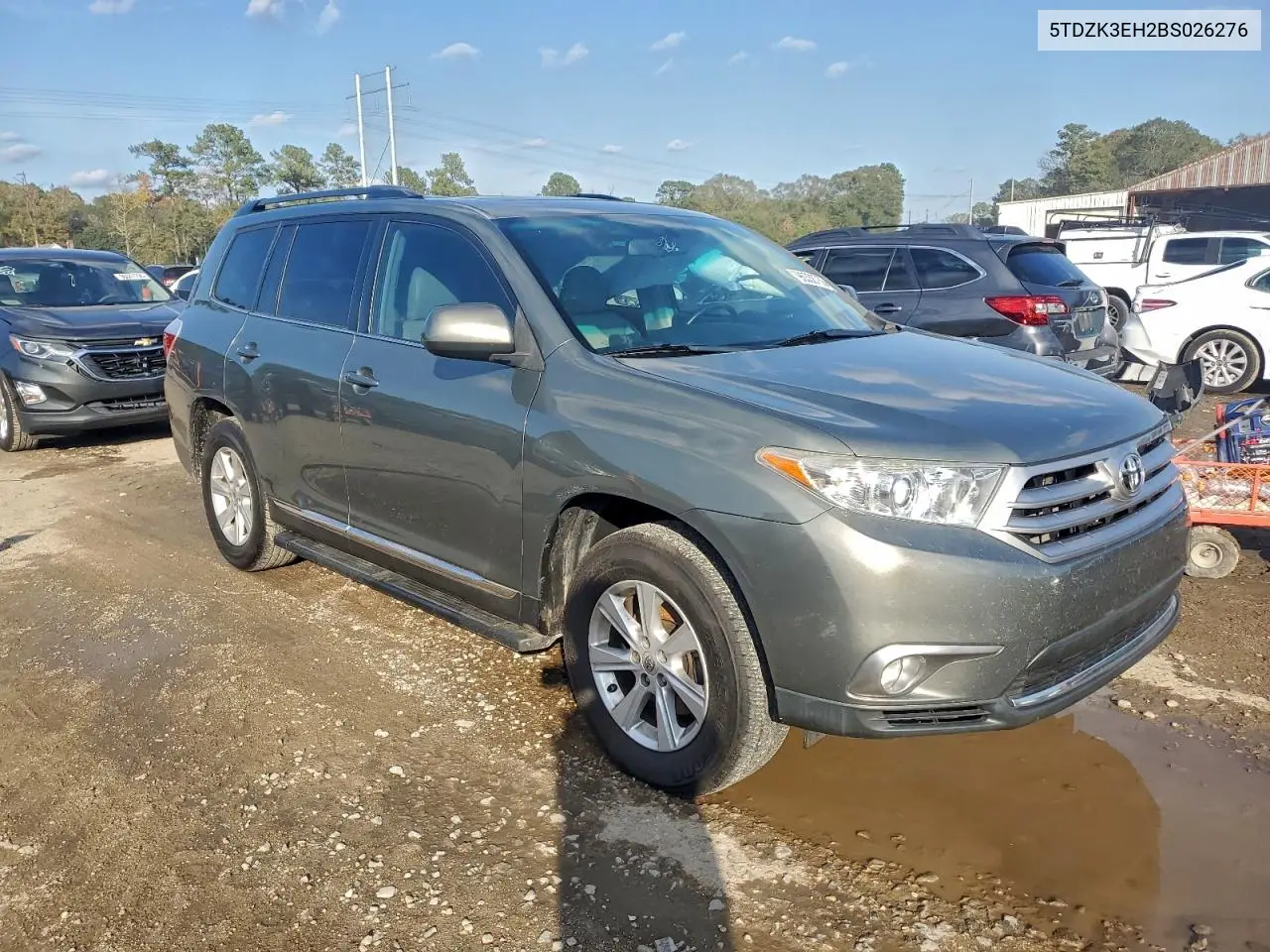 5TDZK3EH2BS026276 2011 Toyota Highlander Base