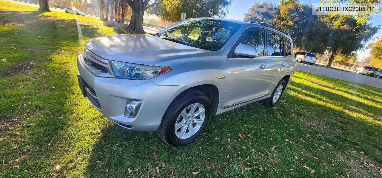 JTEBC3EHXC2008711 2012 Toyota Highlander Hybrid Base