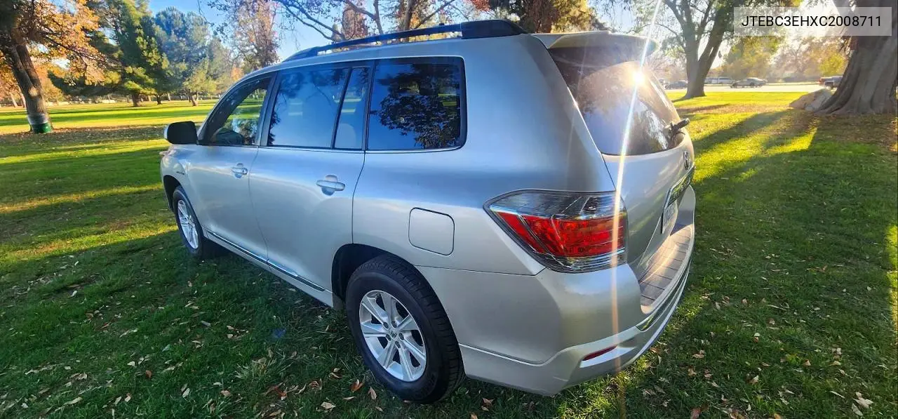 JTEBC3EHXC2008711 2012 Toyota Highlander Hybrid Base