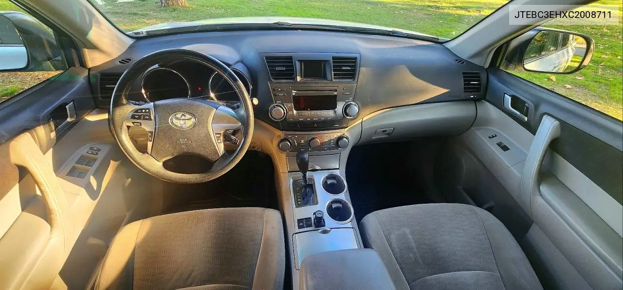 JTEBC3EHXC2008711 2012 Toyota Highlander Hybrid Base